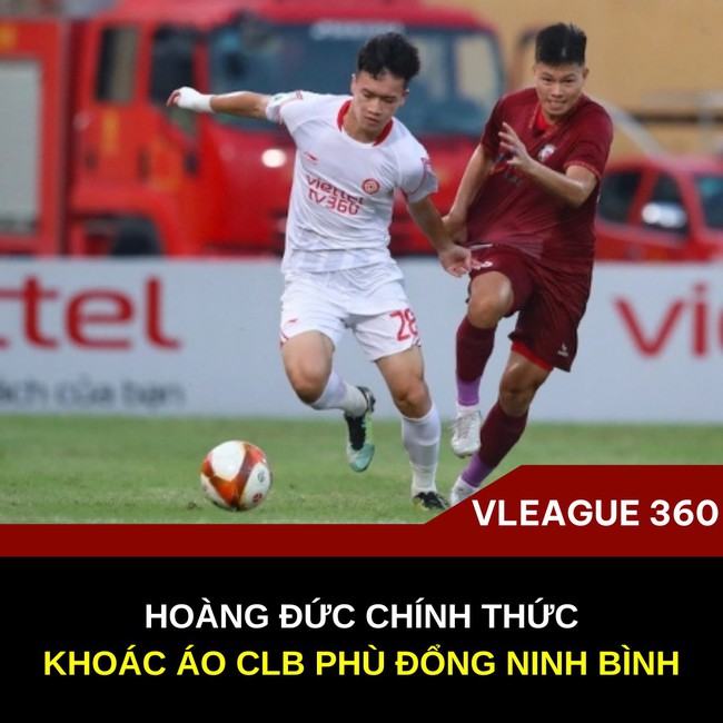 Hoàng Đức gia nhập CLB Phù Đổng Ninh Bình